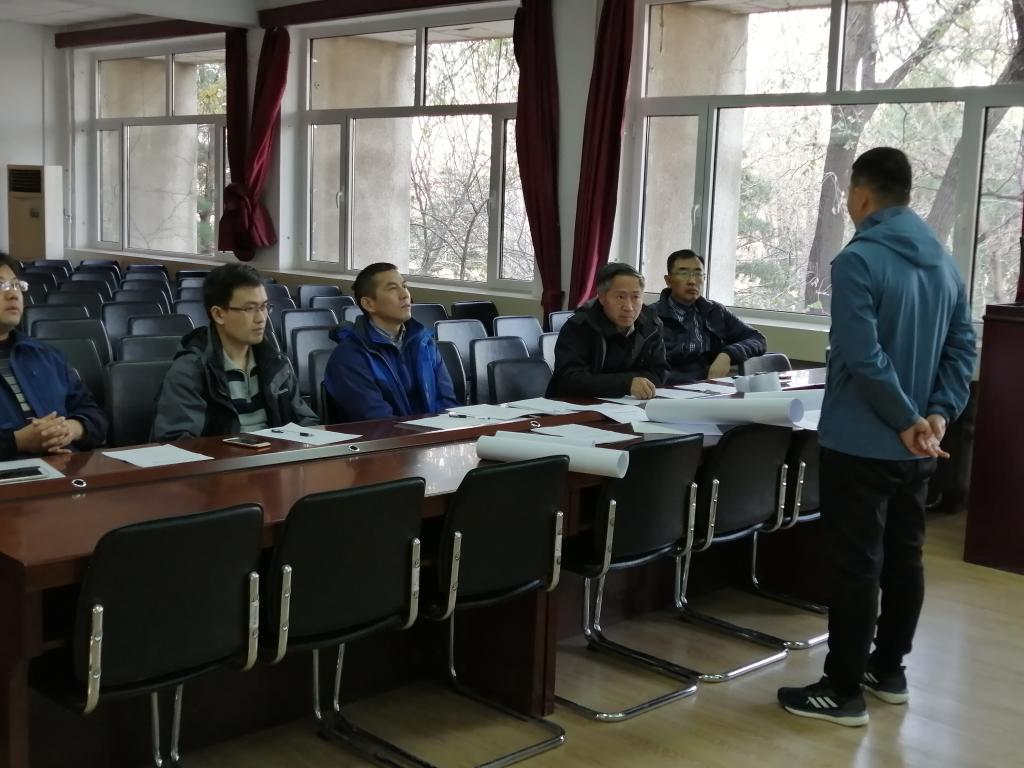 汇报答辩现场